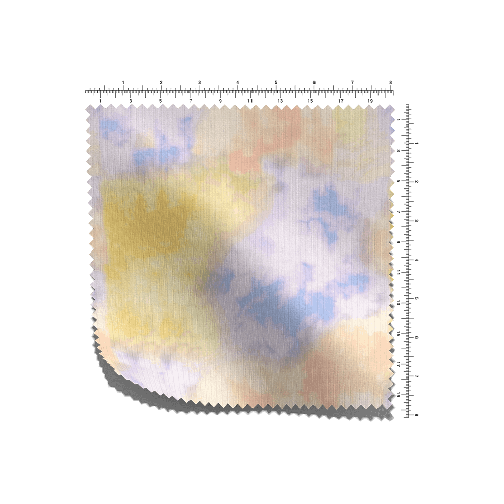 T/Banboo Rayon/S Pigment Print Drop-neula RIB